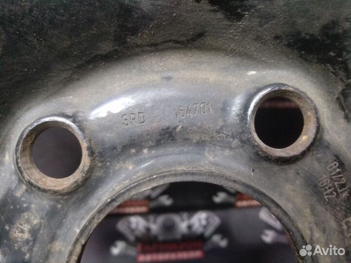 Штампованный диск R16 5х110 Opel Astra H