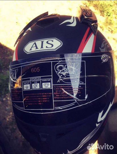 Шлем для мотоцикла новый