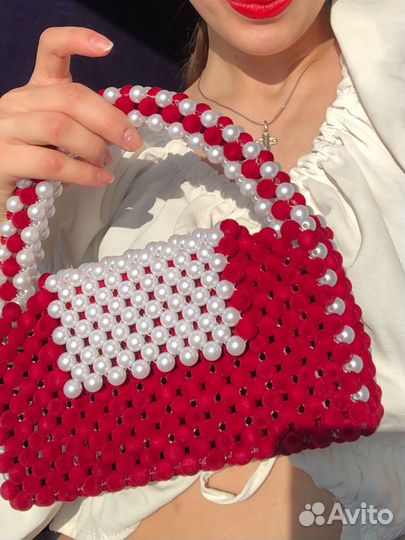 Сумка из бусин