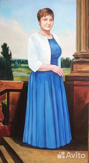 Портрет Картина маслом с любого изображения