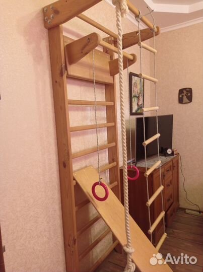 Шведская стенка деревянная