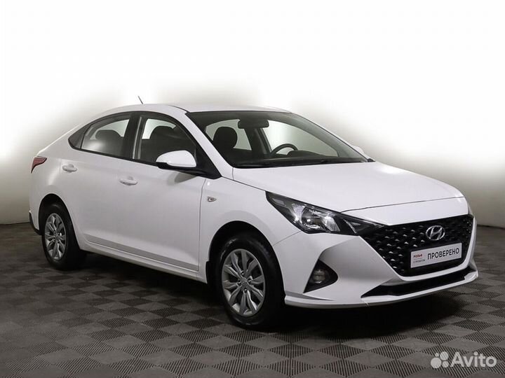 Hyundai Solaris 1.6 AT, 2021, 7 420 км