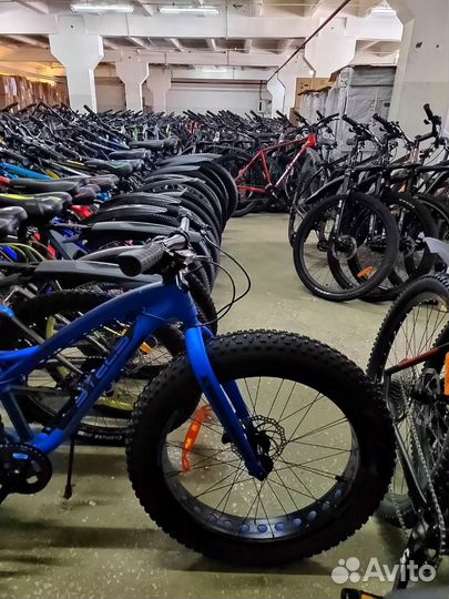 Велосипед Фэтбайк 24 (алюминий) гидравлика shimano