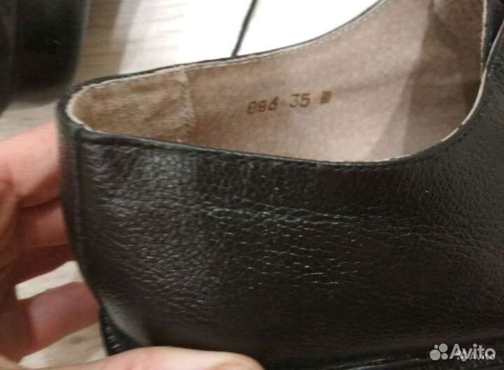 Туфли натуральная кожа 35 размер