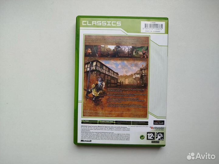 The Elder Scrolls 3 Morrowind (Xbox Original)