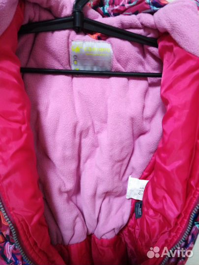 Зимний комбинезон для девочки 116 бу