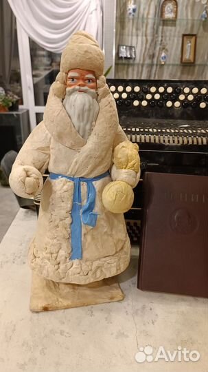 Дед мороз папье маше СССР