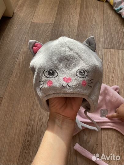 Шапочка для девочки весна Crockid