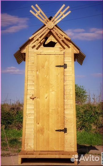 Дачный туалет с установкой HME559