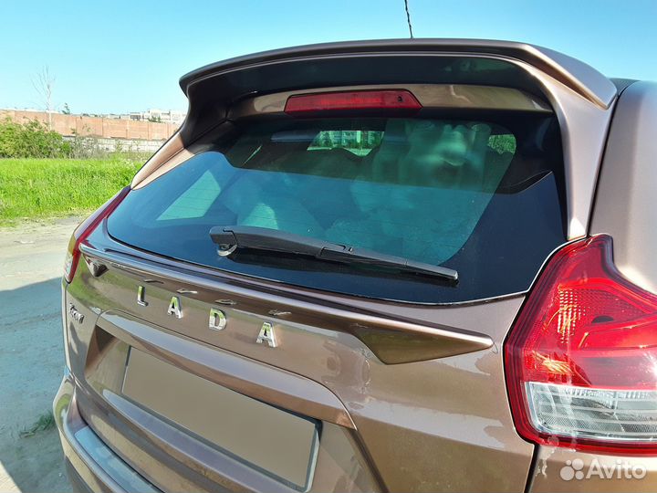 Нижний спойлер (Подстаканник) артформ для Лада Икс