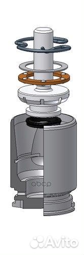 Поршень Суппорта с Механизмом K364701 Frenkit