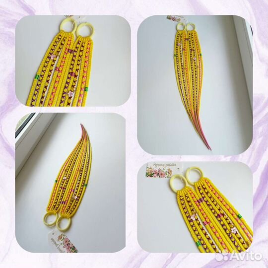 Косички на резинке