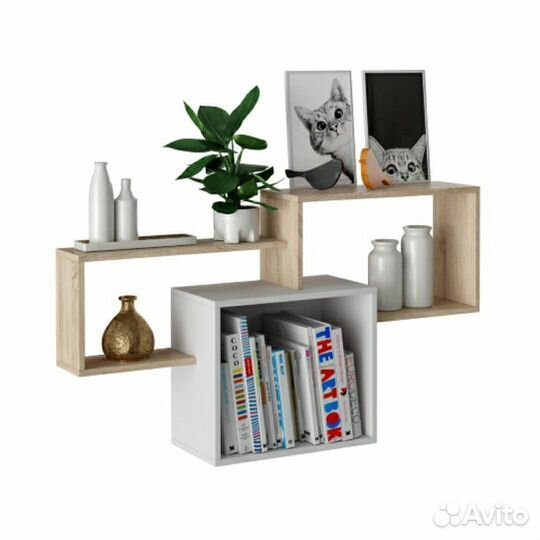 Полка настенная Базис 2 (цвета)