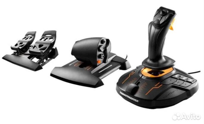 Thrustmaster T16000M flight pack