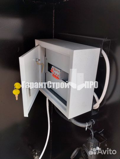 Пункт мойки колес грузовиков для стройплощадки