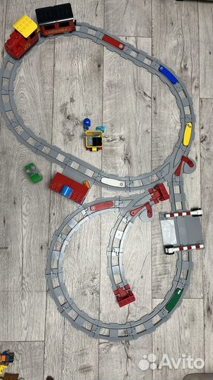 Lego дупло поезд на паровой тяге