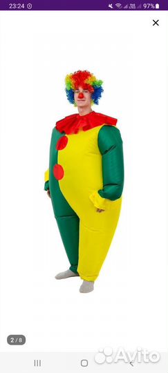 Ростовая кукла. Костюм сердца(надувной)