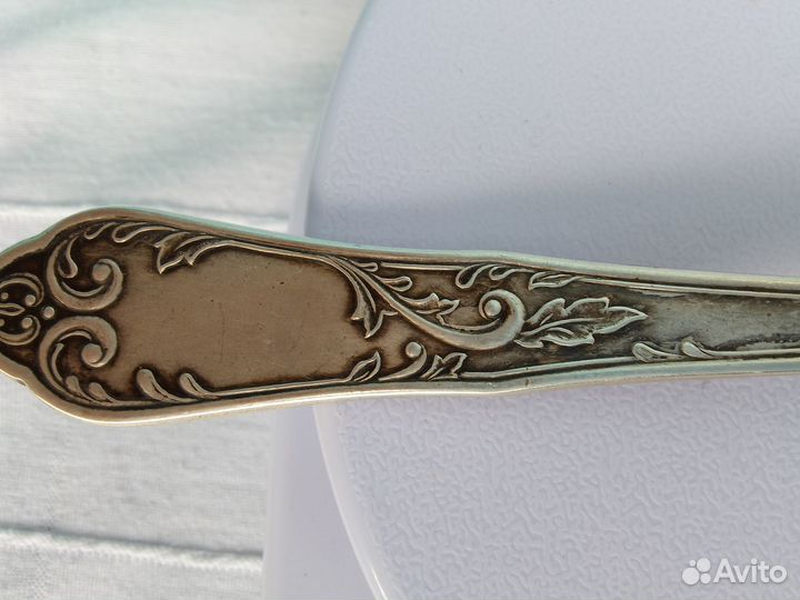 Ложка серебряная