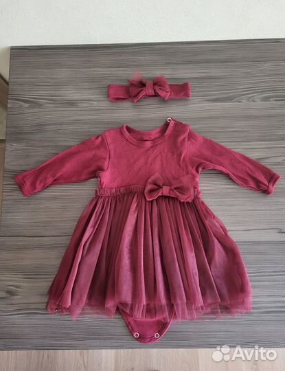 Платье боди для девочки