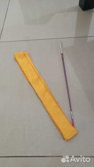 Палочка с лентой для художественной гимнастики