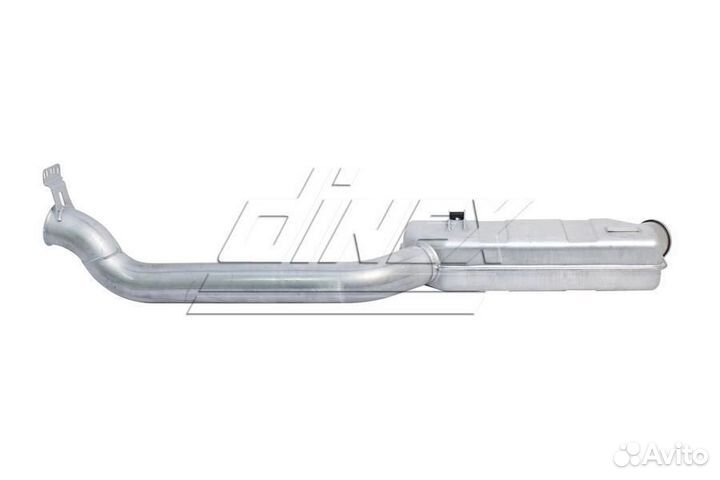 Dinex 68720 DIN68720 труба глушителя задняя\Scania