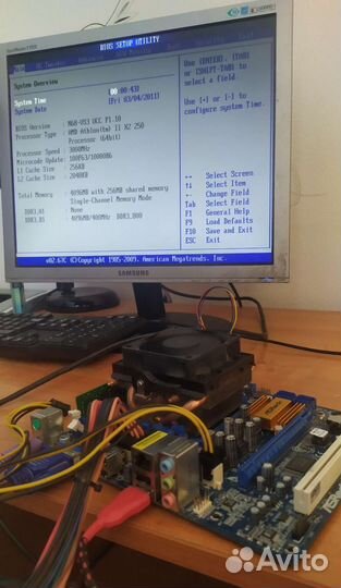 Материнская плата ASRok AM3 n68-vs3 (сборка)