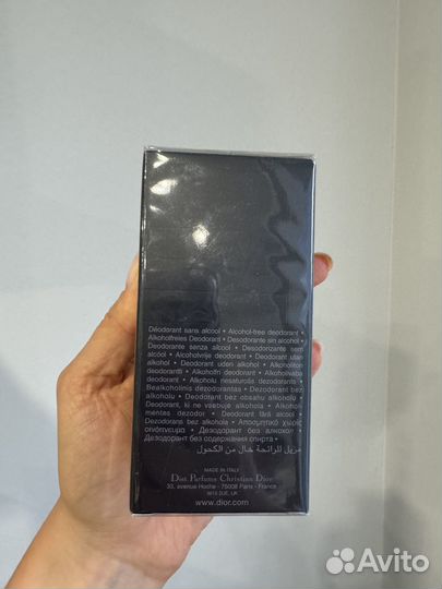 Dior sauvage дезодорант-стик