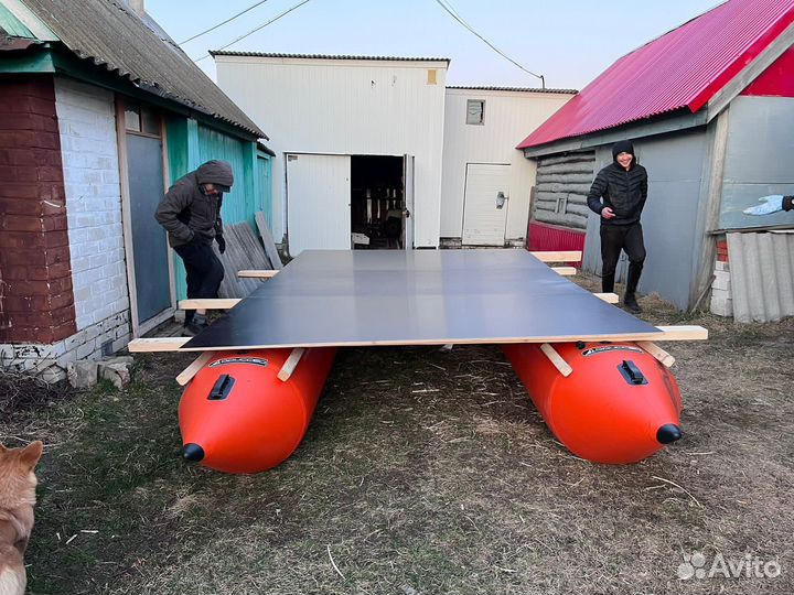 Катамаран плот