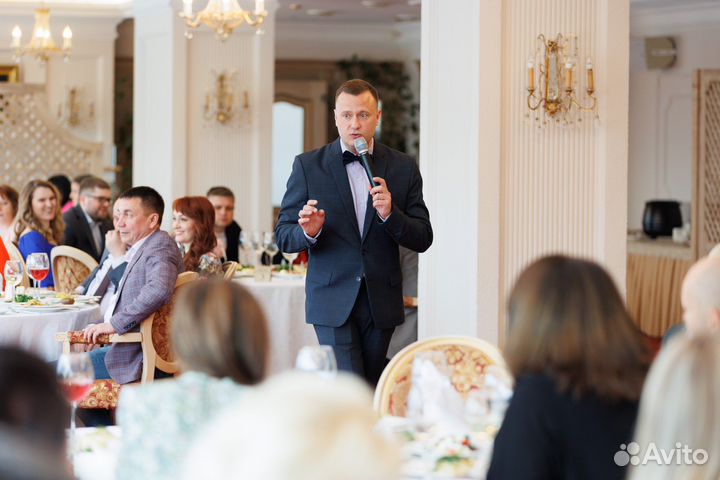 Ведущий на свадьбу, корпоратив, юбилей