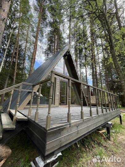 Каркасный дом A-Frame 7х7