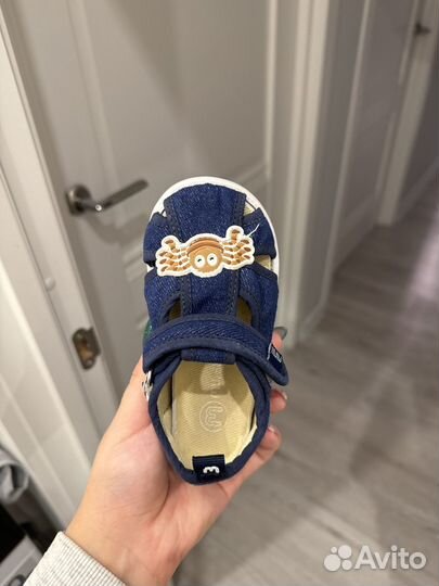 Сандали / тапочки для сада мальчика