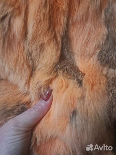 Шуба лиса 44-46р