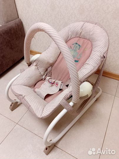 Детский шезлонг-качалка Chicco и Geburt 0+