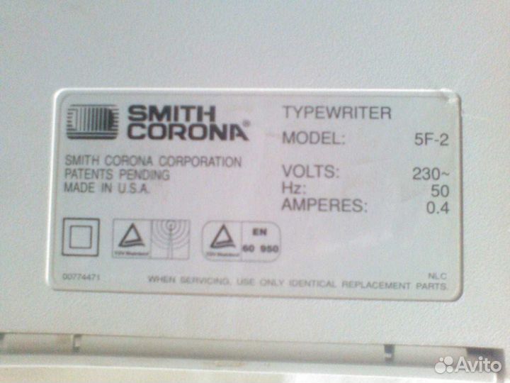Smith corona электронная печатная машинка