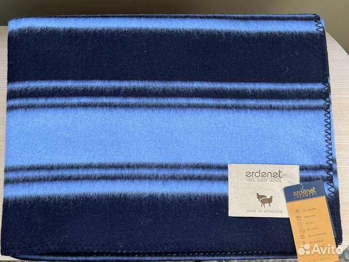 Одеяло овечья шерсть Монголия новое