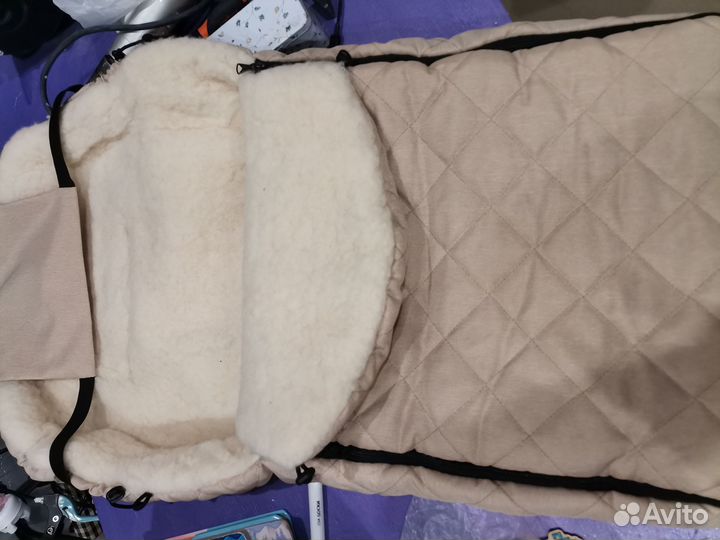 Меховой конверт из овчины