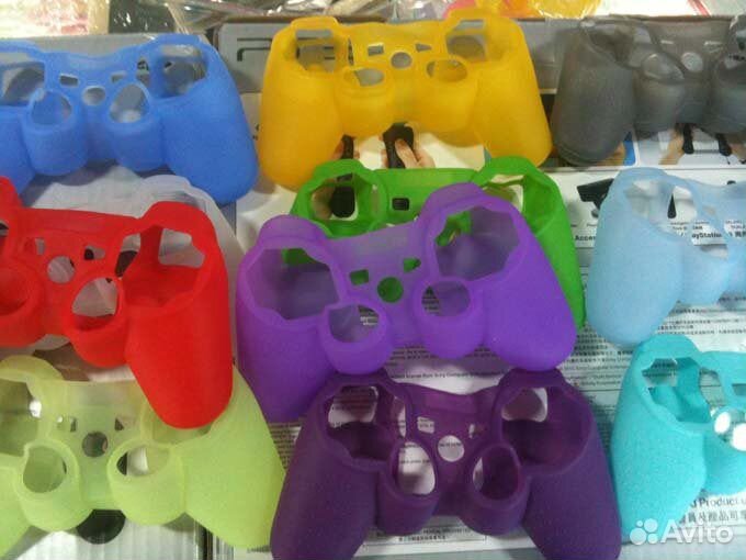 Силиконовые чехлы для джойстика PlayStation 3