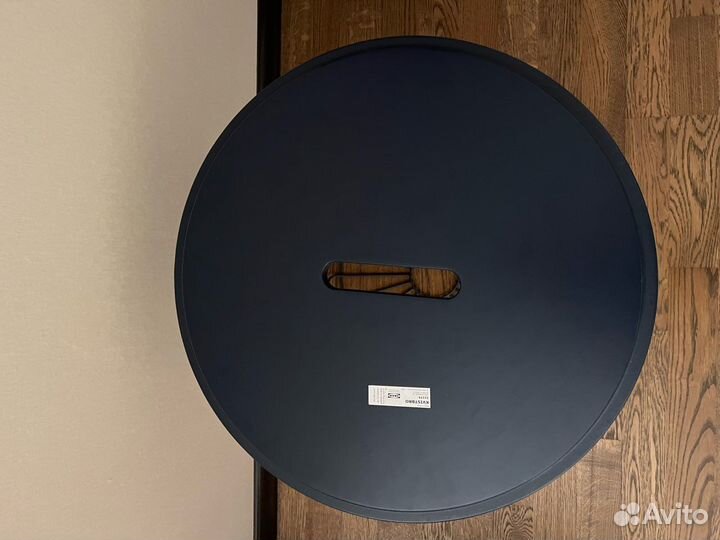 Столик-корзина Квистбру Икеа темно-синий