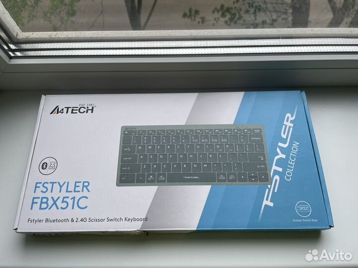 Беспроводная клавиатура a4tech fstyler