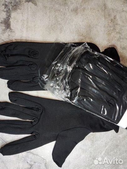 Перчатки атласные