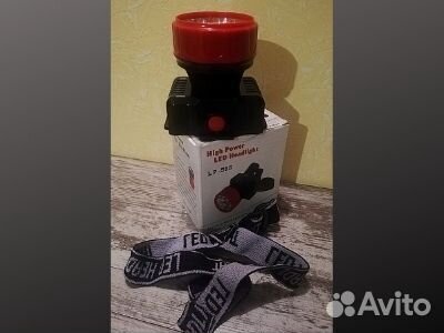 Фонари налобные аккумуляторные новые