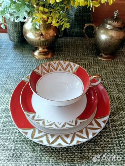 Чайная пара ГДР 1960г