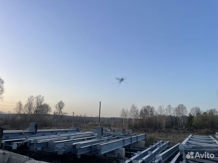 Ангар металлический 24м./24м.12м
