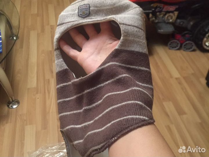 Шапка шлем разный размер