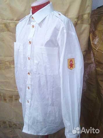 Пионерская рубашка большого размера