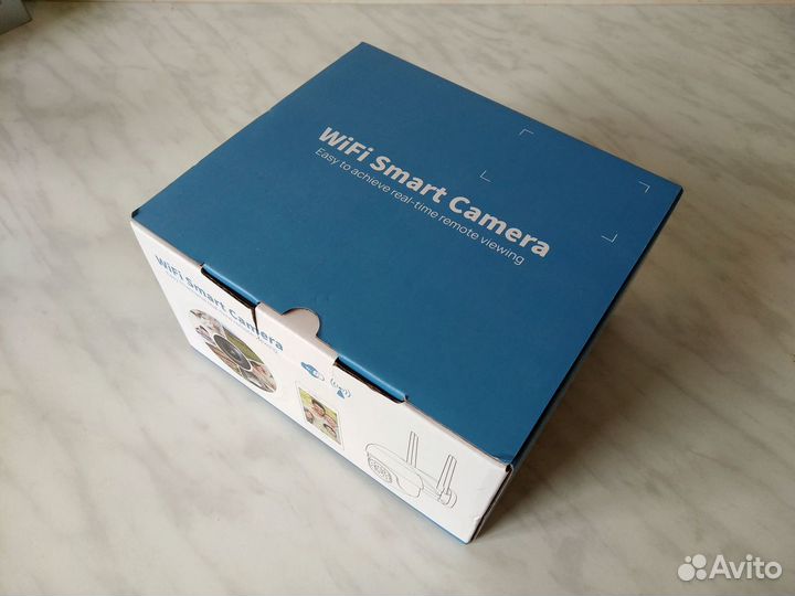 WI-FI уличная поворотная камера + SD карта 64 Гб