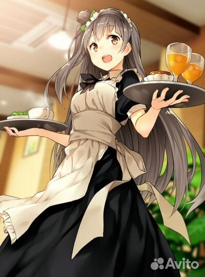 Официантка/официант ночь