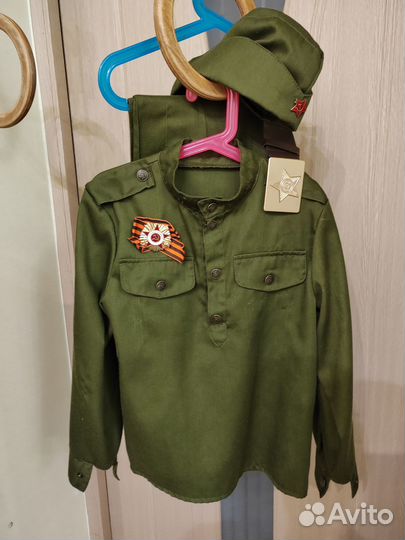 Карнавальный костюм для мальчика военный