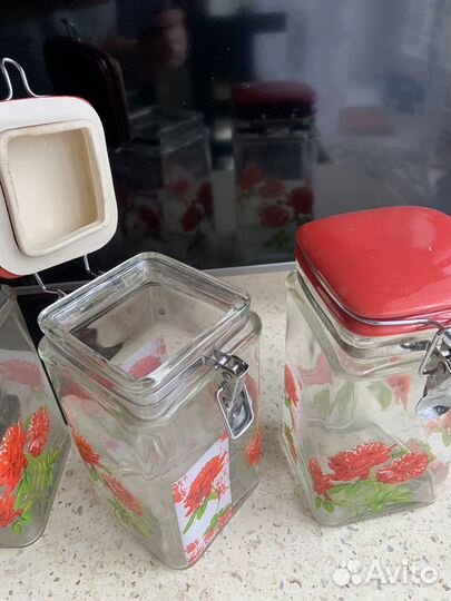 Банки стеклянные для сыпучих продуктов