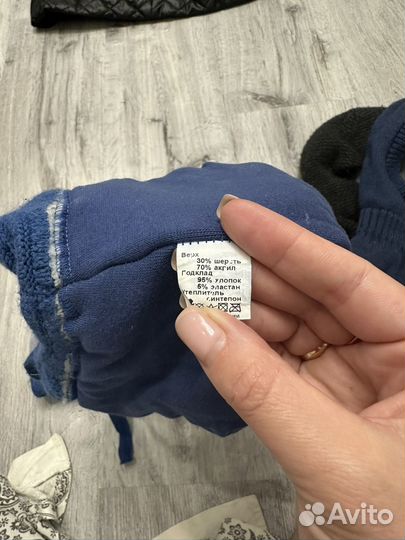 Шапка для мальчика зима 52